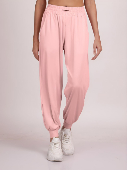 Shyle Mary Rose High Waist Casual Fit Jogger Bottoms