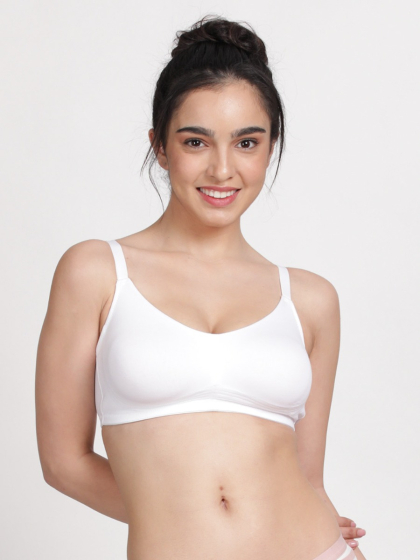 Susie Bright White Bottom Encircled Moulded Everyday Bra