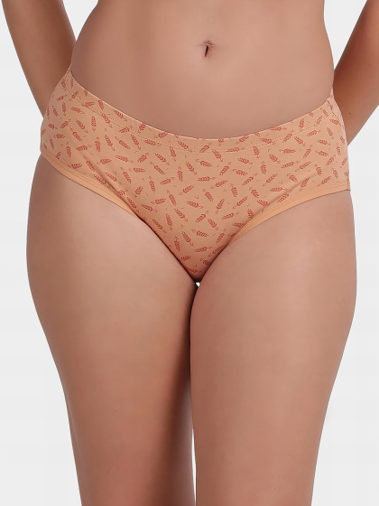 Susie Toast Skin Barley Print Full Coverage Hipster Panty