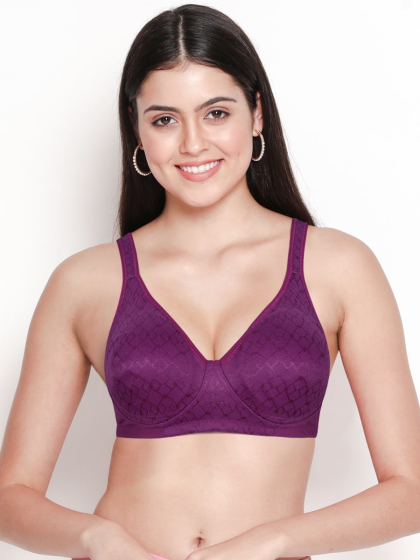 Laavian Wine Wirefree Everyday Bra