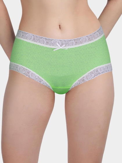 Susie Jasmine Green Low Waist Hipster Panty