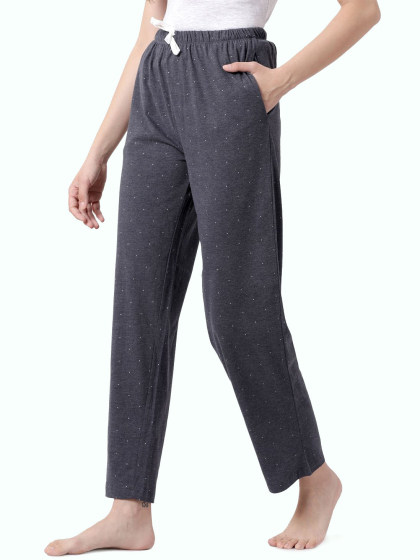 Shyaway Monument Grey Printed Nightwear Pyjama Pant